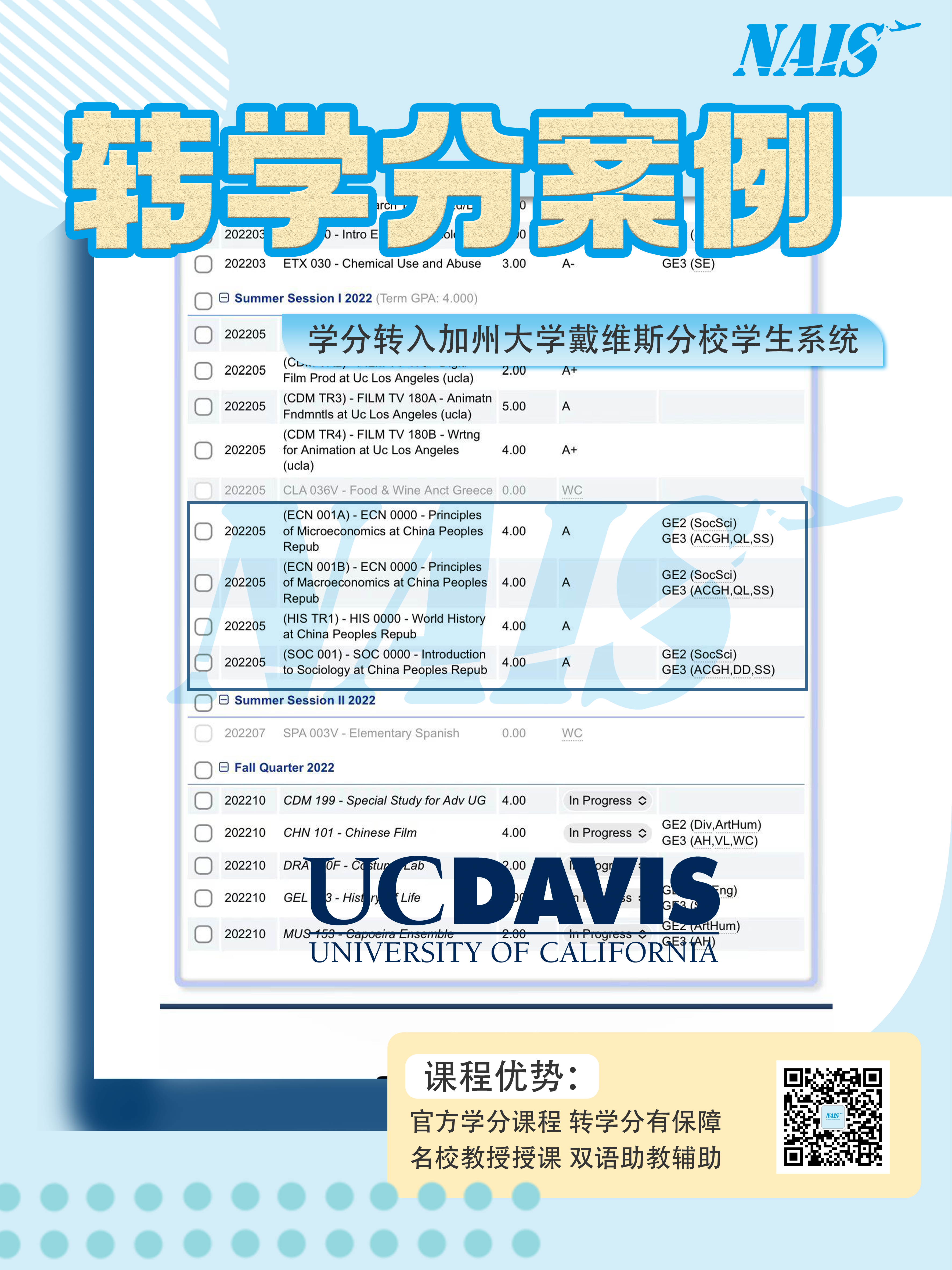 转学分案例